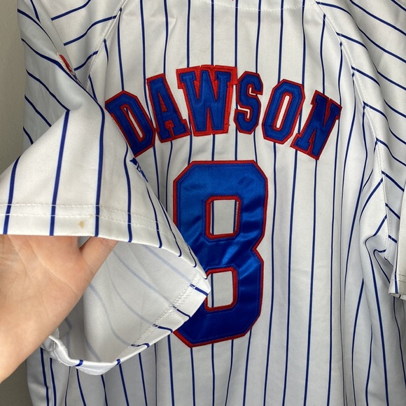 RARE VTG MLB Hall of Famer Cubs Andre Dawson Authentic Majestic Jersey size 48 - Picture 5 of 11